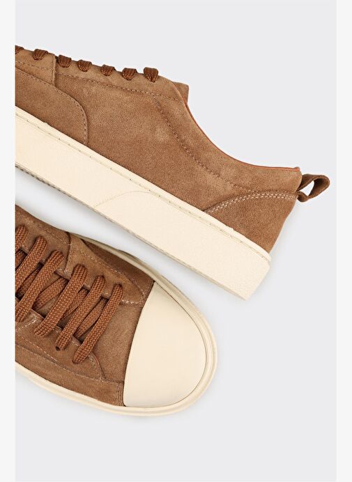 Camel Deri Erkek Günlük Ayakkabı - Görsel 6