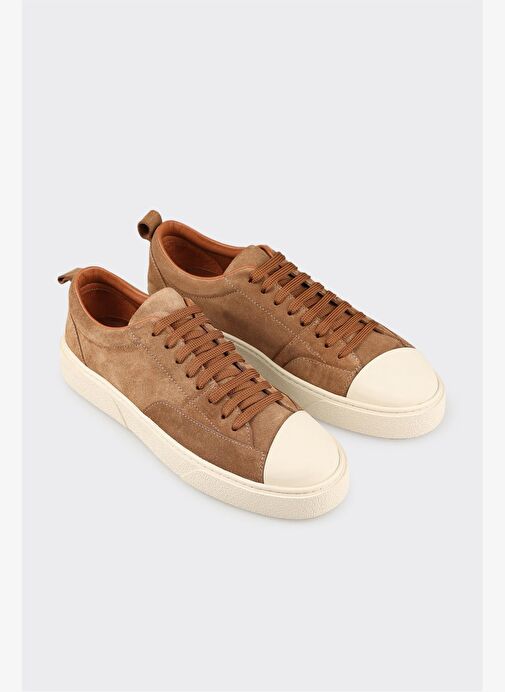 Camel Deri Erkek Günlük Ayakkabı - Görsel 3