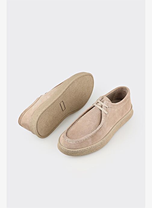 Vizon Deri Erkek Spor Ayakkabı - Görsel 4