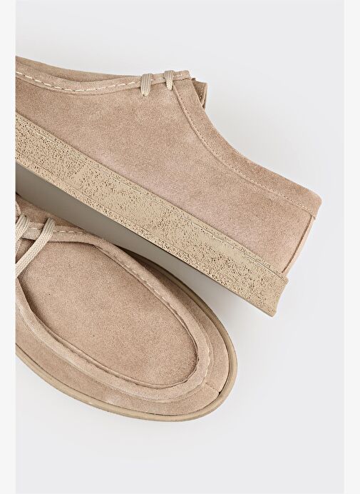 Vizon Deri Erkek Spor Ayakkabı - Görsel 6