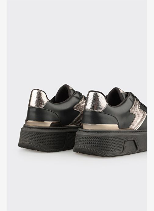 Siyah Kadın Spor Ayakkabı - Görsel 6