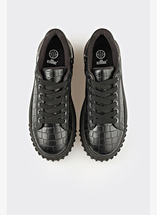 Siyah Kadın Spor Ayakkabı - Görsel 5