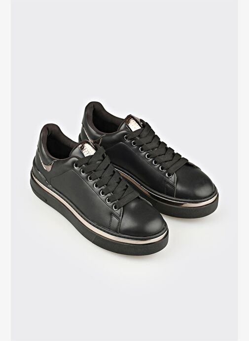 Siyah Kadın Spor Ayakkabı - Görsel 3