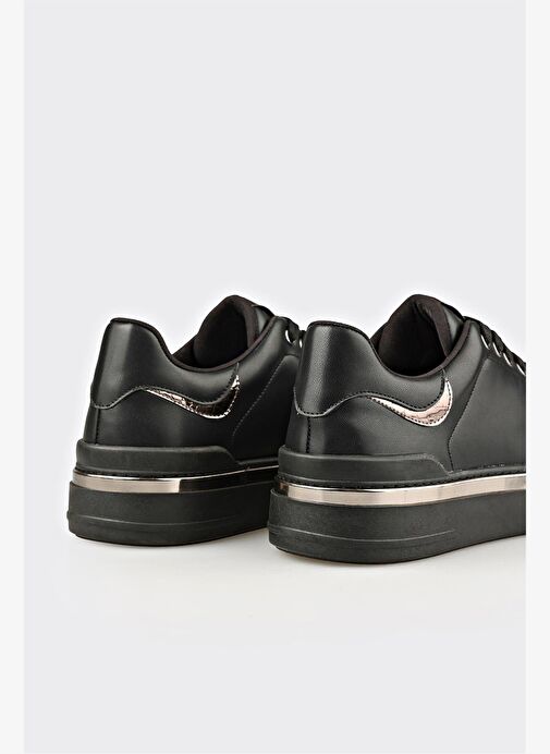 Siyah Kadın Spor Ayakkabı - Görsel 6