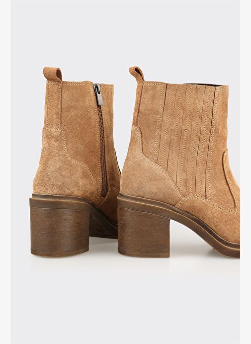 Taba Deri Kadın Günlük Bot - Görsel 5