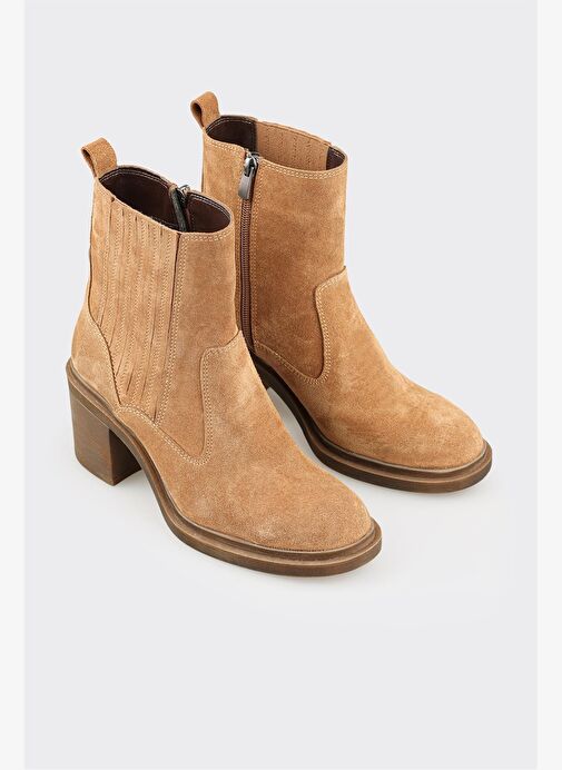 Taba Deri Kadın Günlük Bot - Görsel 3