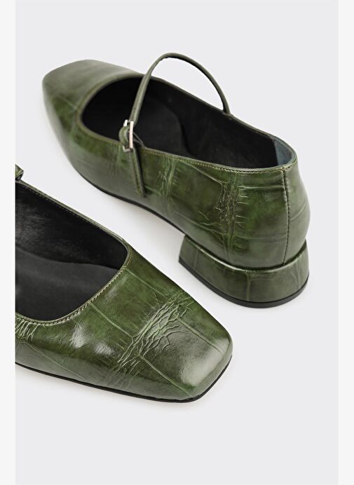 Yeşil Kadın Günlük Ayakkabı - Görsel 5