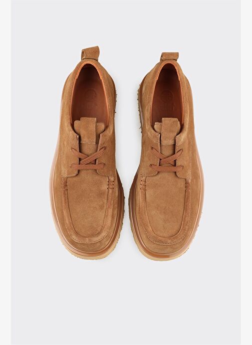Camel Deri Erkek Günlük Ayakkabı - Görsel 5