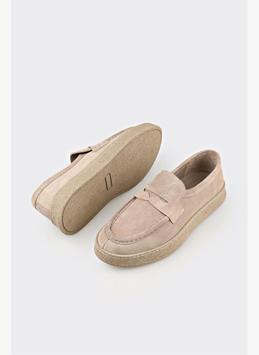 Vizon Deri Erkek Günlük Ayakkabı - Görsel 4