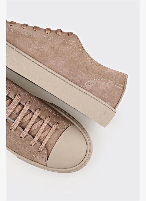 Gri Deri Erkek Günlük Ayakkabı - Görsel 6