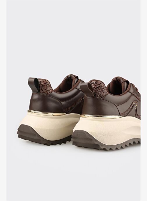 Kahve Kadın Spor Ayakkabı - Görsel 6