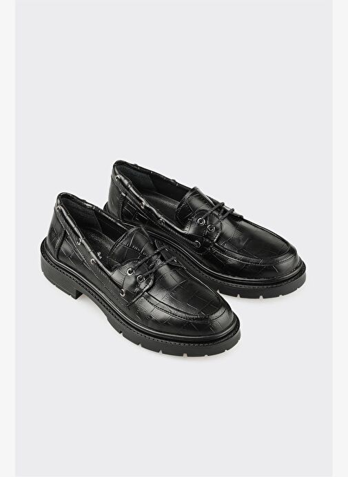 Siyah Kadın Günlük Ayakkabı - Görsel 3