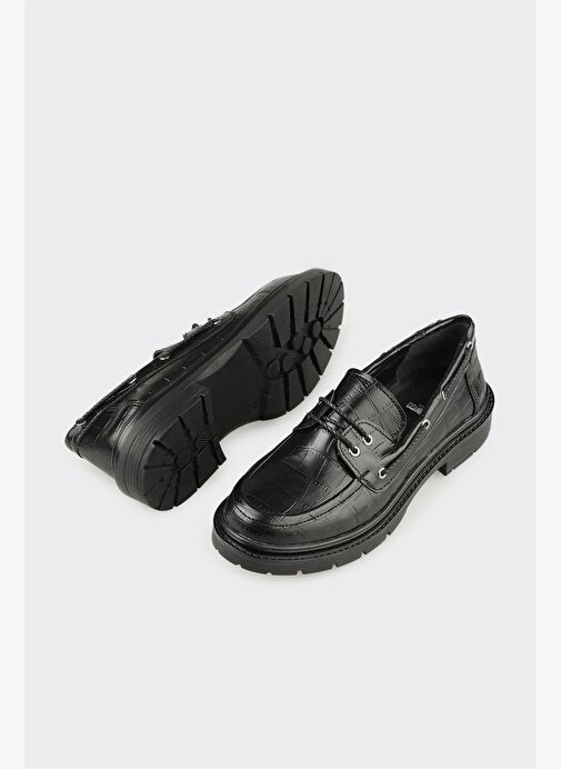 Siyah Kadın Günlük Ayakkabı - Görsel 4