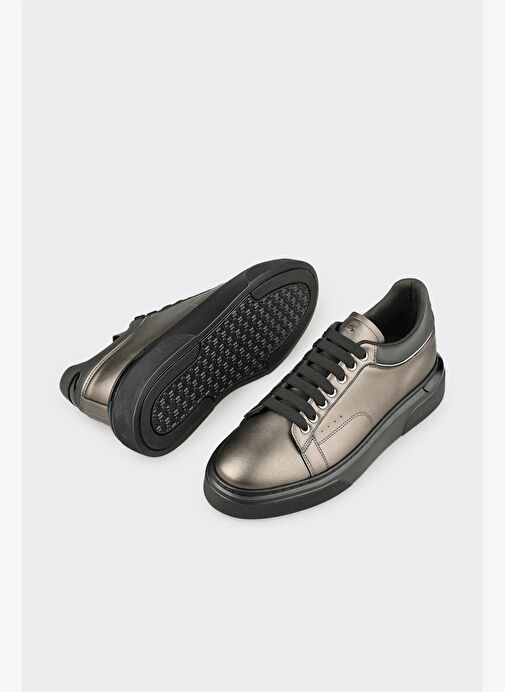 Gri Erkek Spor Ayakkabı - Görsel 4