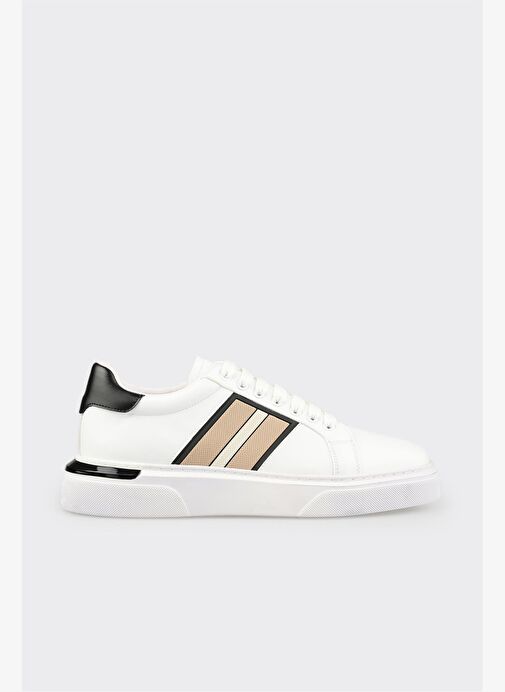 Beyaz Erkek Spor Ayakkabı - Görsel 2