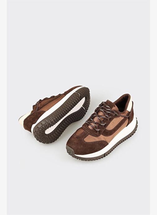 Kahve Kadın Spor Ayakkabı - Görsel 4