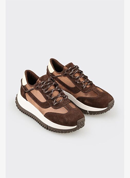 Kahve Kadın Spor Ayakkabı - Görsel 3