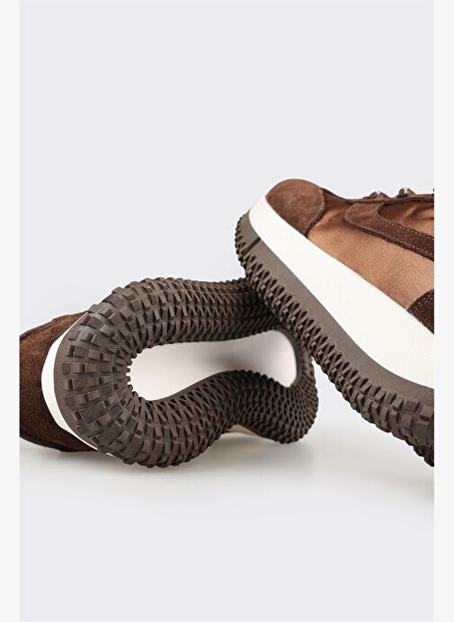 Kahve Kadın Spor Ayakkabı - Görsel 6