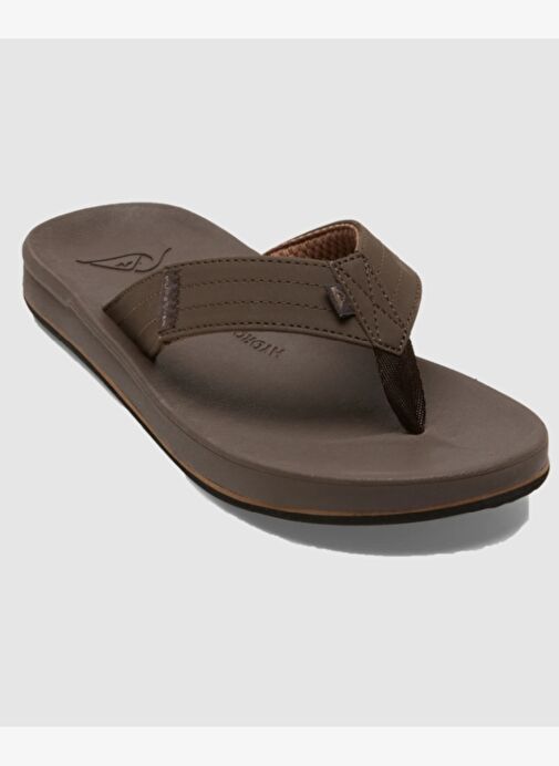 Quiksilver Rivi III Flip Flops in Brown Erkek Terlik AQYL101357 Kahve - Görsel 2