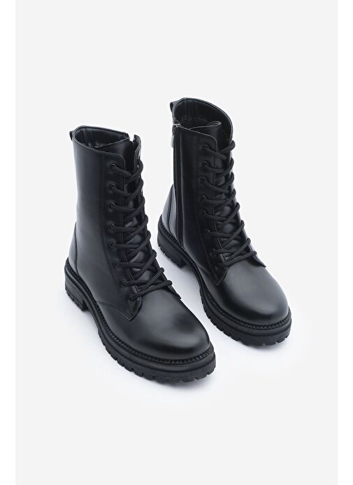Marjin Kadın Postal Bot Celare Siyah - Görsel 8