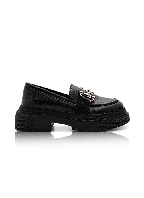 Marjin Siyah Kadın Loafer 3210338804 - Görsel 8