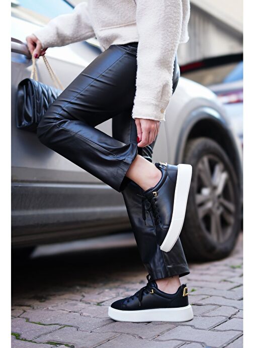 Marjin Beyaz Kadın Sneaker 3210277243-1 - Görsel 7
