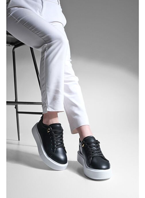 Marjin Beyaz Kadın Sneaker 3210277243-1 - Görsel 9