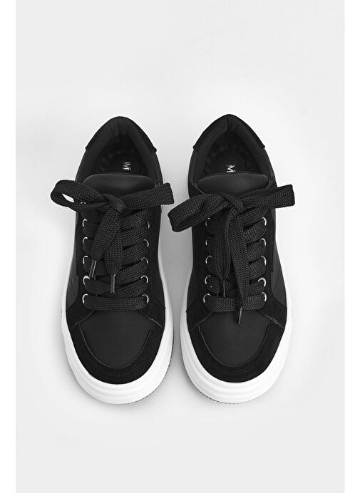 Marjin Kadın Sneaker Spor Ayakkabı Sifaz Siyah - Görsel 8