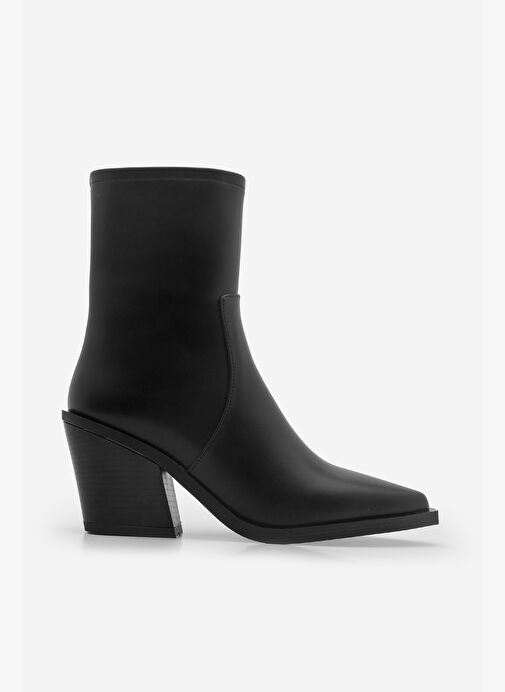 Kadın Western Bot Tamin Siyah - Görsel 4