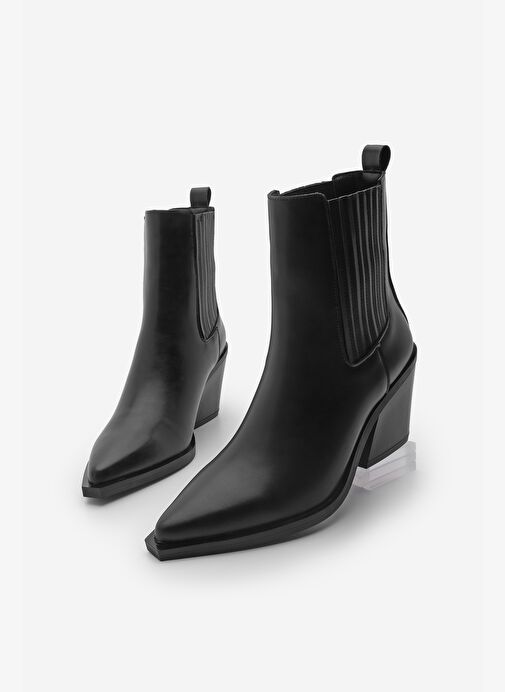 Kadın Western Bot Erbe Siyah - Görsel 2