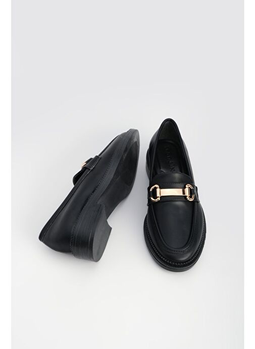 Marjin Kadın Loafer Tokalı Günlük Ayakkabı Tonyas - Görsel 8