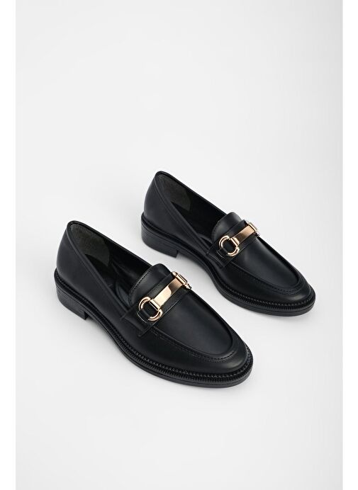 Marjin Kadın Loafer Tokalı Günlük Ayakkabı Tonyas - Görsel 6