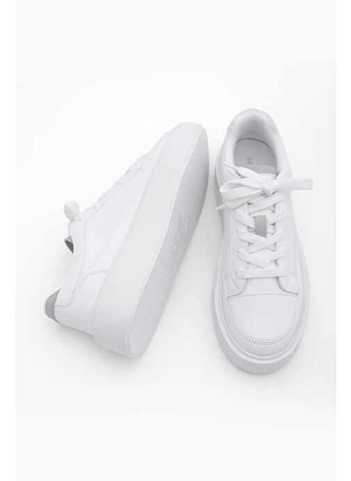 Marjin Beyaz Kadın Sneaker 3210277433 - Görsel 9