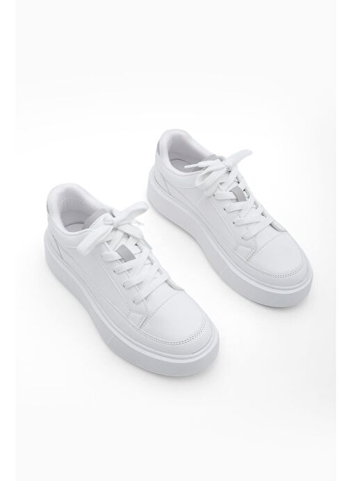 Marjin Beyaz Kadın Sneaker 3210277433 - Görsel 6