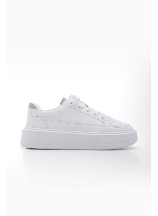 Marjin Beyaz Kadın Sneaker 3210277433 - Görsel 4