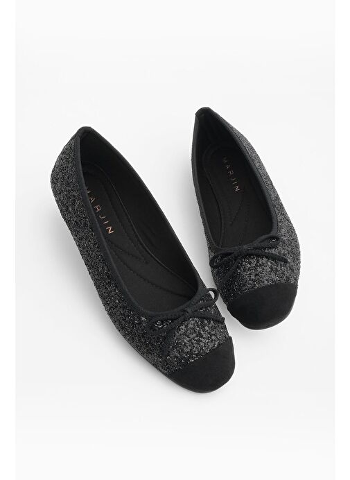 Kadın Fiyonklu Babet Fanbe Siyah - Görsel 3