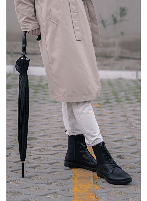 Marjin Siyah Kadın Postal 321018200501 - Görsel 6