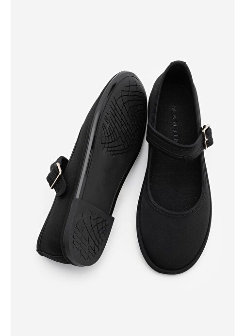 Kadın Bantlı Babet Lorey Siyah - Görsel 6