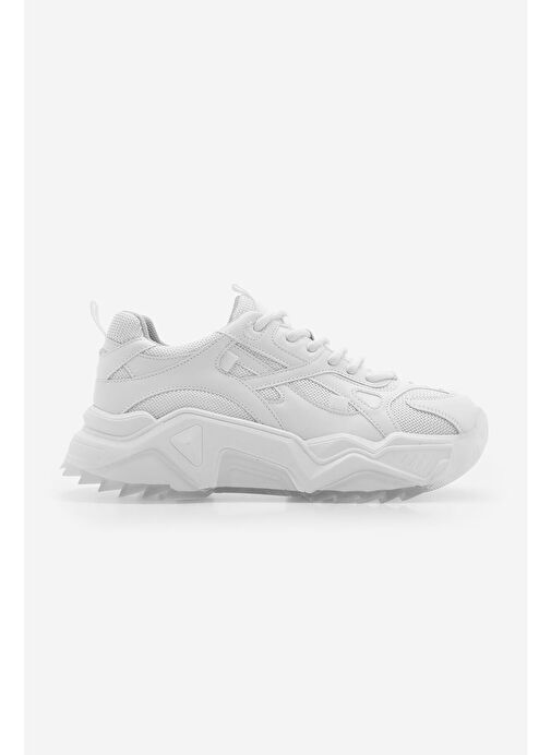 Marjin Beyaz Kadın Sneaker 3211028651372 - Görsel 2