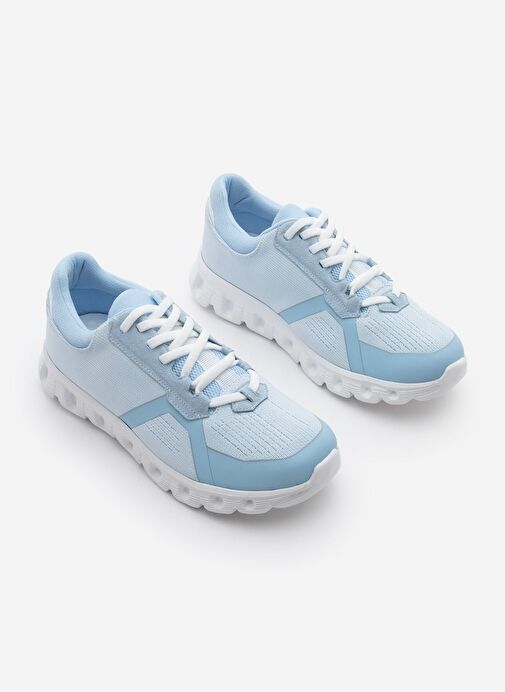 Kadın Sneaker Örgü Triko Spor Ayakkabı Fenlas Mavi - Görsel 6