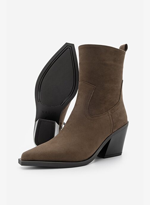 Kadın Western Bot Fetya Kahve - Görsel 4