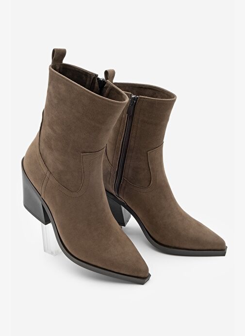 Kadın Western Bot Fetya Kahve - Görsel 2