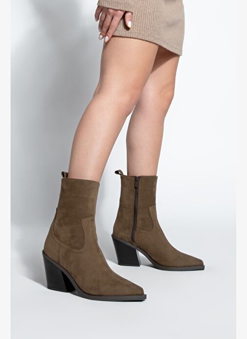 Kadın Western Bot Fetya Kahve - Görsel 8