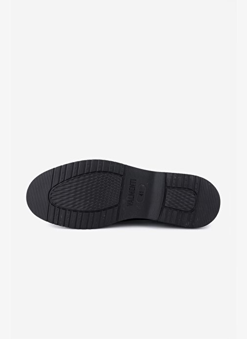 Valmenti Erkek Hakiki Deri Siyah Floter Loafer Ayakkabı - Görsel 5