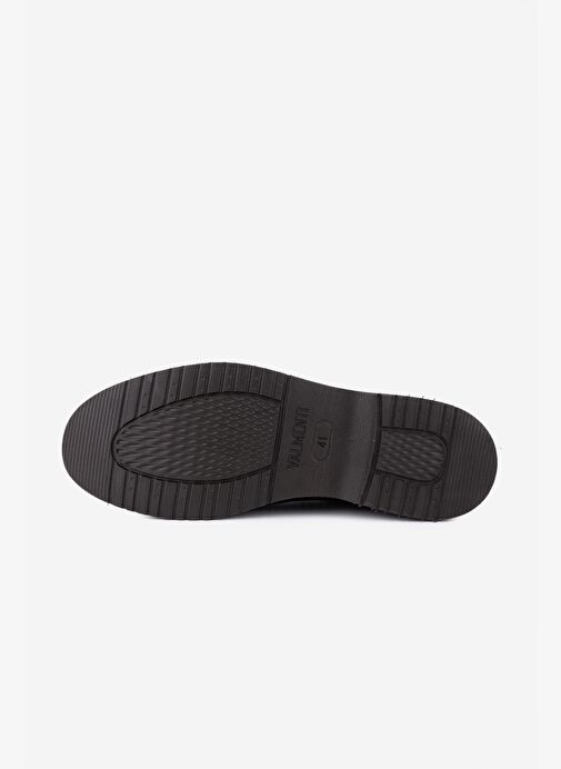 Valmenti Erkek Hakiki Deri Kahverengi Casual Ayakkabı - Görsel 5