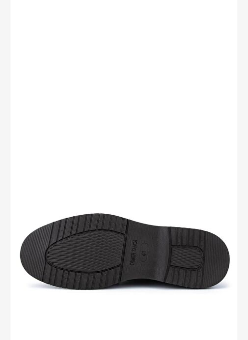 Tamer Tanca Erkek Hakiki Deri Kahverengi Casual Ayakkabı - Görsel 4