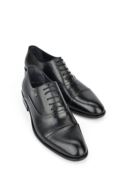 Ziya Siyah Erkek Deri Klasik Ayakkabı 111985 429_000 - Görsel 3