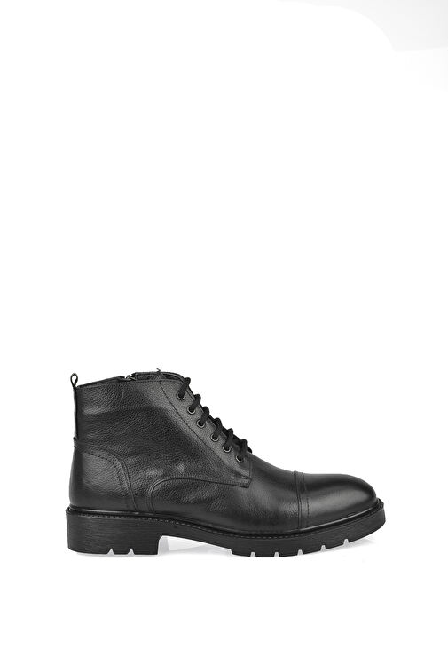 Ziya, Erkek Hakiki Deri Bot 143447Z307 Siyah - Görsel 2