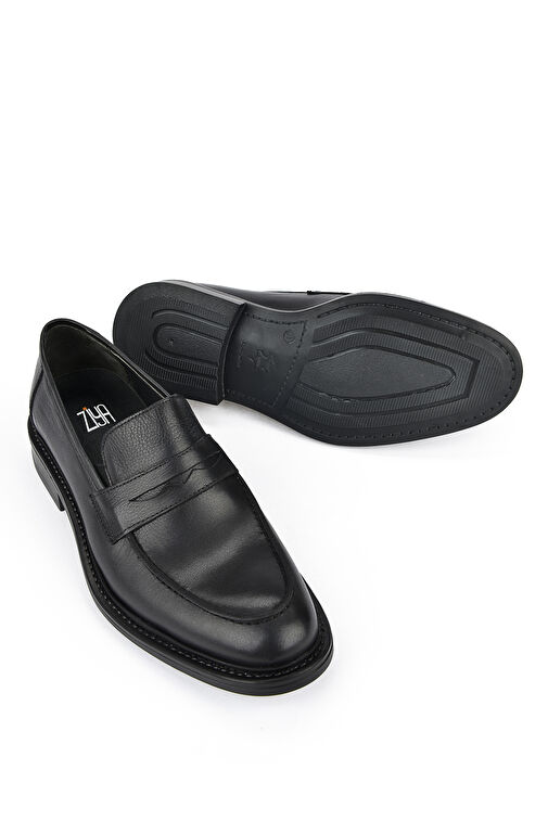 Ziya Siyah Erkek Deri Klasik Ayakkabı 113744 2386_000 - Görsel 7