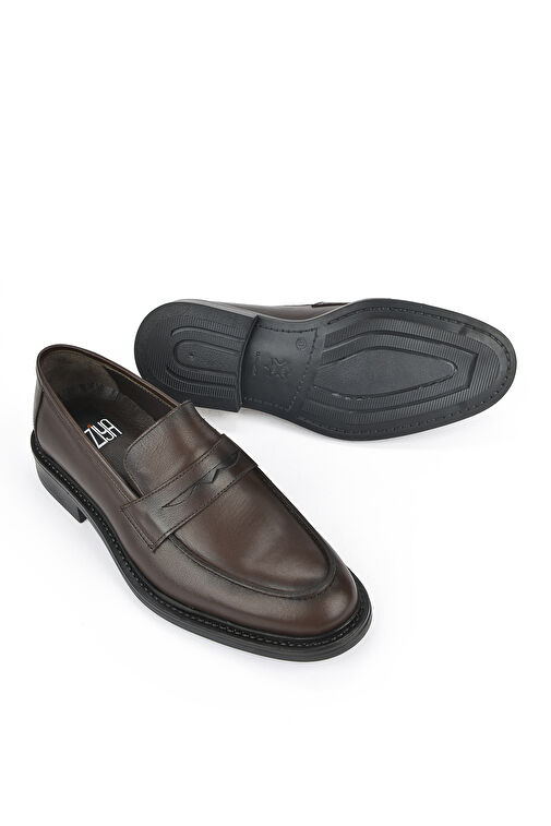 Ziya Kahverengi Erkek Deri Klasik Ayakkabı 113744 2386_300 - Görsel 8